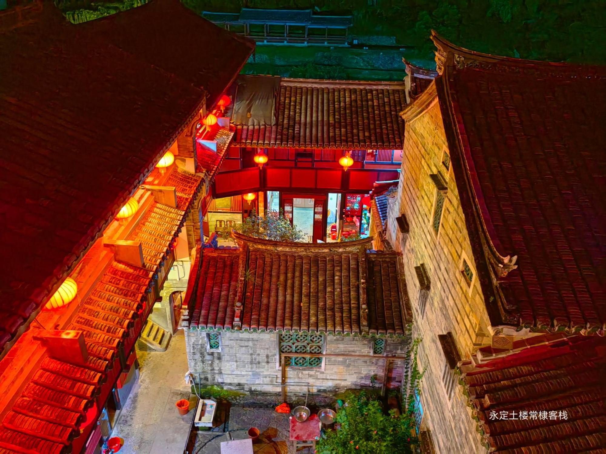 Tulou Fuyulou Changdi Inn Yongding المظهر الخارجي الصورة