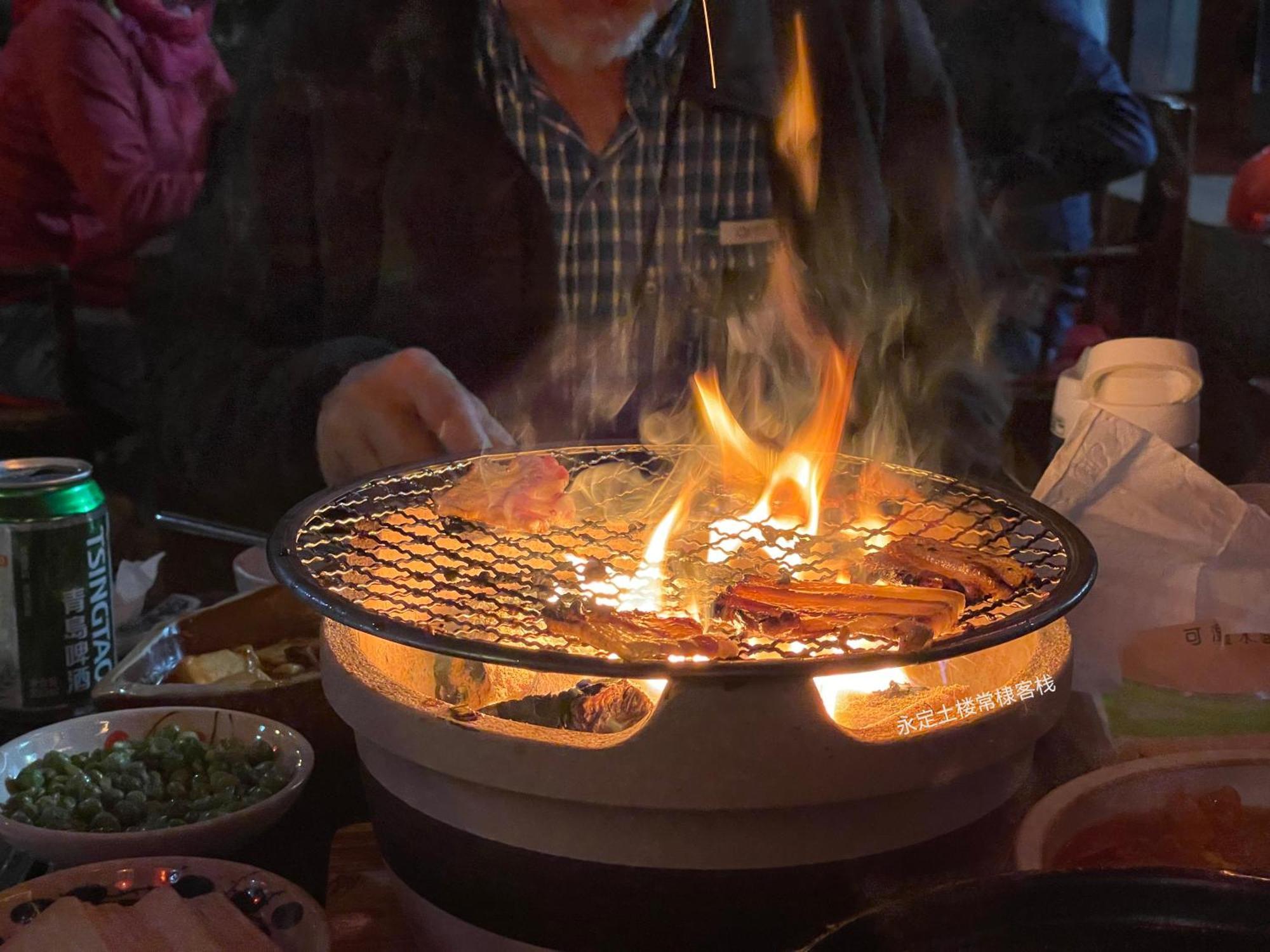 Tulou Fuyulou Changdi Inn Yongding المظهر الخارجي الصورة