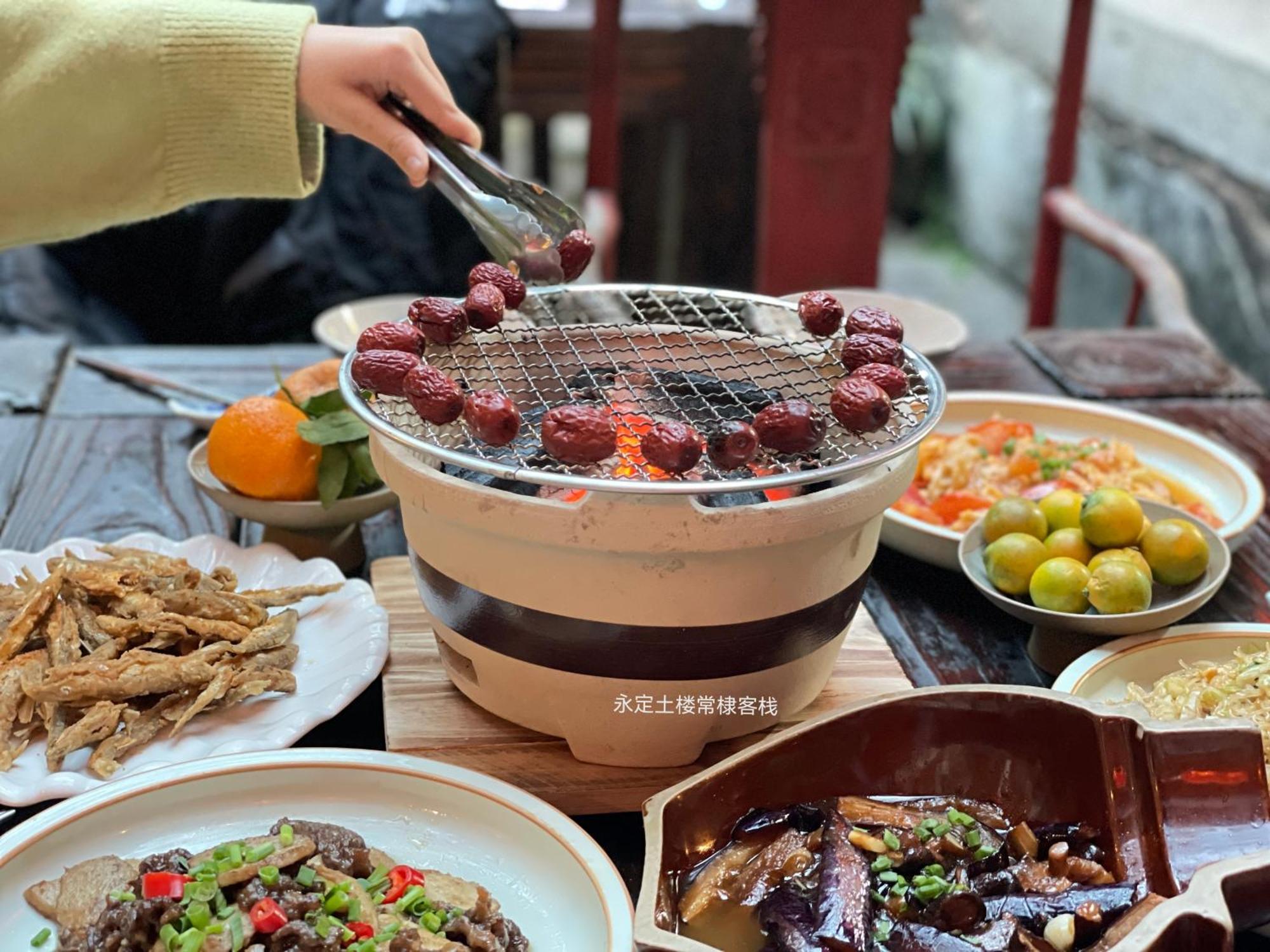 Tulou Fuyulou Changdi Inn Yongding المظهر الخارجي الصورة