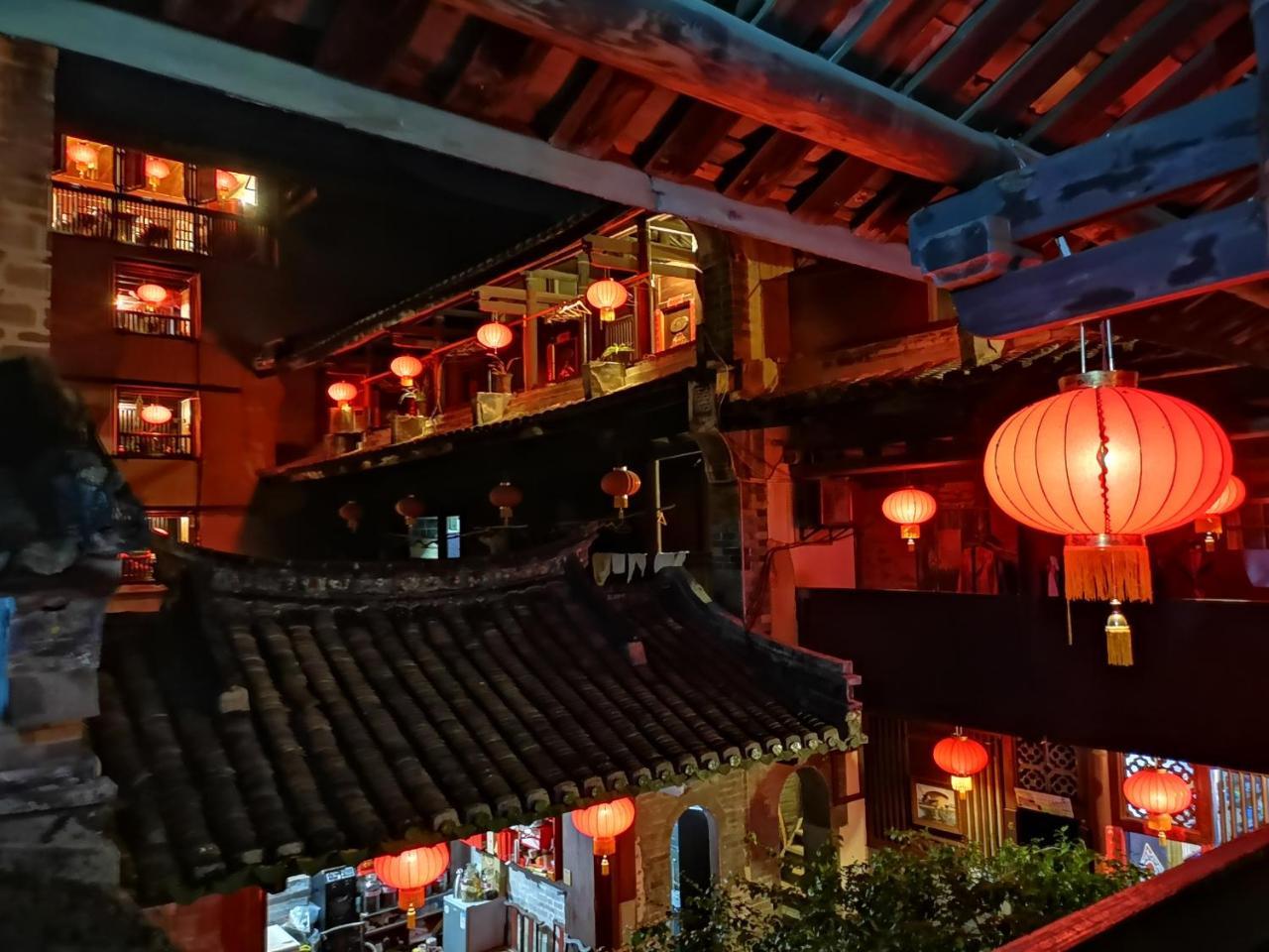 Tulou Fuyulou Changdi Inn Yongding المظهر الخارجي الصورة