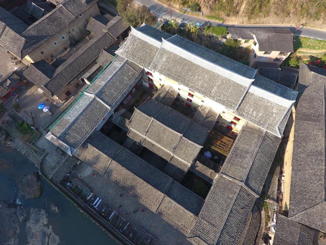 Tulou Fuyulou Changdi Inn Yongding المظهر الخارجي الصورة