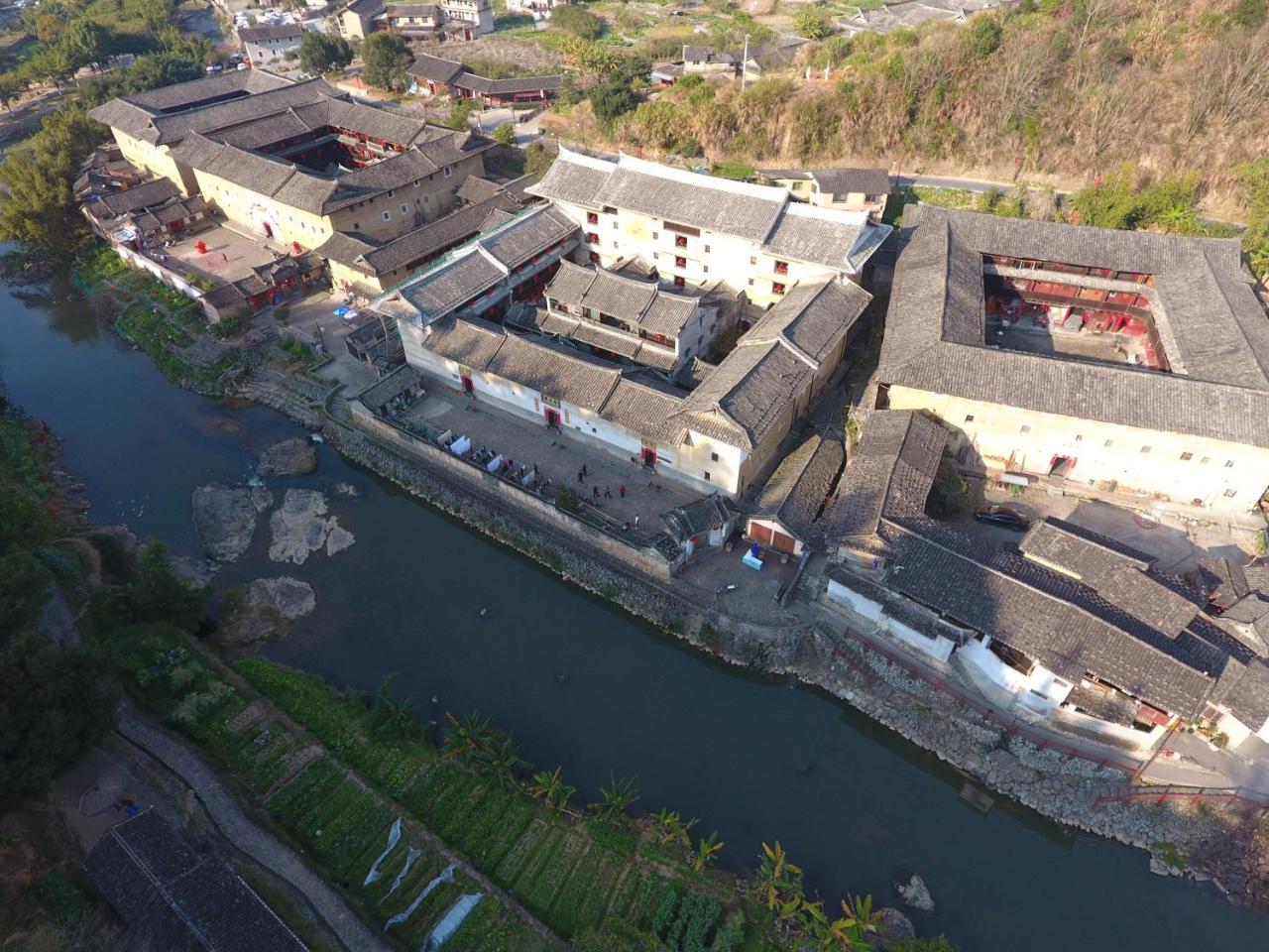 Tulou Fuyulou Changdi Inn Yongding المظهر الخارجي الصورة